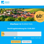 16.07.2021: Stand Nachfragebündelung Krefeld - Hüls (7 %)